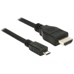 Kabel Mhl(M) 3.0-HDMI(F) 4k 1m Delock Smartfon Do TV Hd