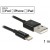 Kabel Lightning(M)->USB-A(M) 1m Czarny Delock
