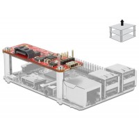 Raspberry Karta Pi USB Micro-B(F)/USB Pin Header-Sata 7 Pin Delock