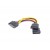 Kabel Sata Zasilający(M)-Sata(F) X2 15cm Gembird