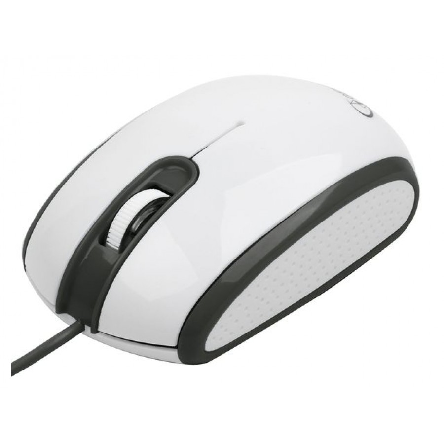 Mysz Gembird Optyczna 1-Scroll White/Black USB Mus-105