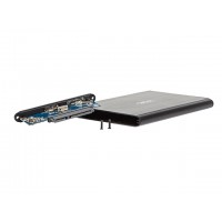 Obudowa HDD Zewnętrzna Sata Natec Rhino Pro 2.5" USB 3.0 Aluminium Black Slim