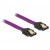 Kabel Sata Data III 6Gb/s 20cm Z Zatrzaskami Metalowymi Gold-Plated Premium Delock