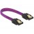 Kabel Sata Data III 6Gb/s 10cm Z Zatrzaskami Metalowymi Gold-Plated Premium Delock