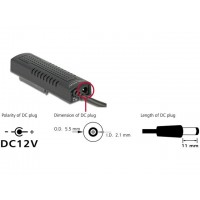 Stacja Dokująca HDD Sata 2.5”/3.5” HDD USB 3.0+Zasilacz Delock