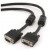 Kabel VGA M/M 3m Czarny Ekranowany Ferryt Lanberg 50-Pack