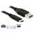 Kabel USB Type-C(M)-Am 3.1 50cm Black Delock