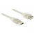 Przedłużacz USB Am-Af 2.0 +FERRYT 0.5m Przezroczysty Delock