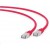 Patchcord Kat.6a 0.25m Red LSZH Gembird