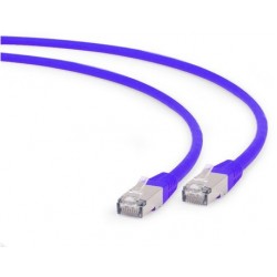 Patchcord Kat.6a 1.5m Purple LSZH Gembird