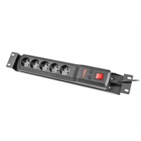 Listwa Zasilająca Armac Classic 5b Rack 19" Czarny 1.5m 5 Gniazd