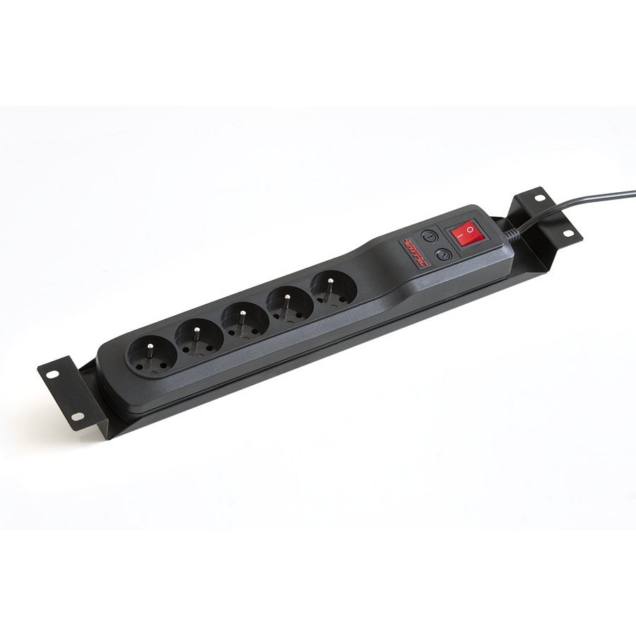 Listwa Zasilająca Armac Classic 5b Rack 19" Czarny 5m 5 Gniazd