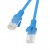 Patchcord Kat5e 0.5m Niebieski Lanberg