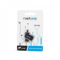 Czytnik Kart Pamięci OTG 2w1 Micro SD Natec Wasp