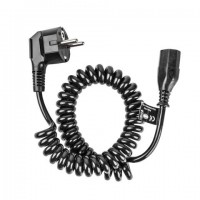 Kabel Zasilający CEE 7/7 -> C13 VDE Spirala 0,6-2,5m Natec Extreme Media Blister
