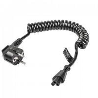 Kabel Zasilający Laptop Miki C5 Spirala 0.5-1.5m Natec Extreme Media Blister