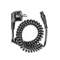 Kabel Zasilający Laptop Miki C5 Spirala 0.6-2.5m Natec Extreme Media Blister