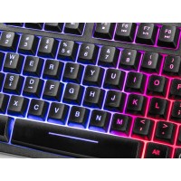 Klawiatura Dla Graczy Fury Hellfire Podświetlana