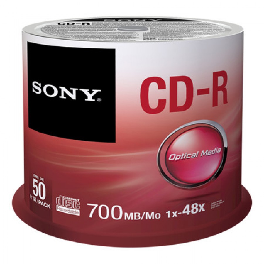 CD-R Sony 700 MB 50 Cake