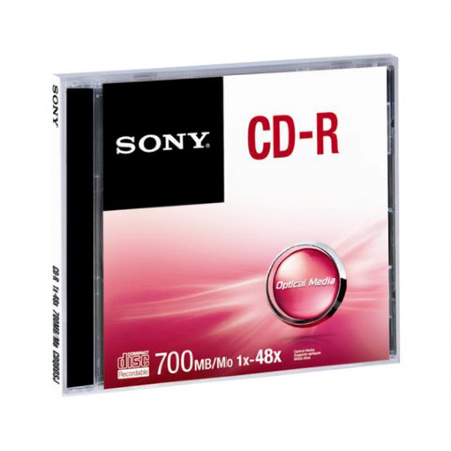 CD-R Sony 700 MB 1szt Jewel Case