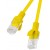 Patchcord Kat6 0.25m Żółty Lanberg