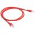 Patchcord Kat6 1m Czerwony Lanberg