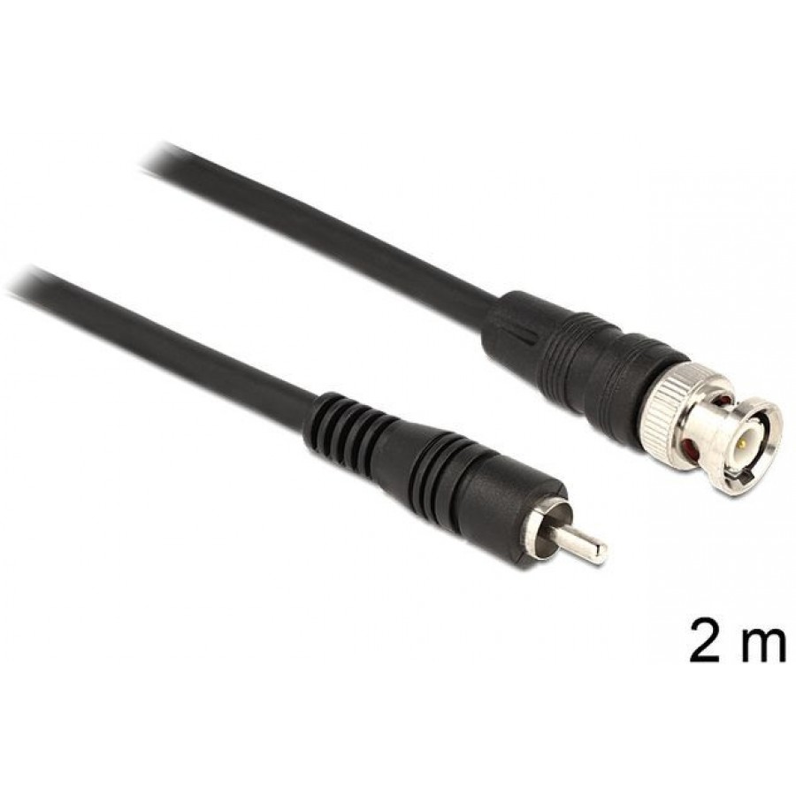 Kabel BNC(M)->RCA(M) 2m Delock