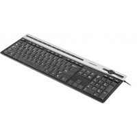 Klawiatura Natec Swordfish Slim Multimedialna Black USB