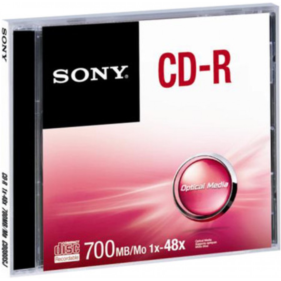 CD-R Sony 700MB 5-Pack Jewel