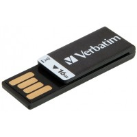 Pendrive Verbatim 16GB Clip-It Czarny USB 2.0