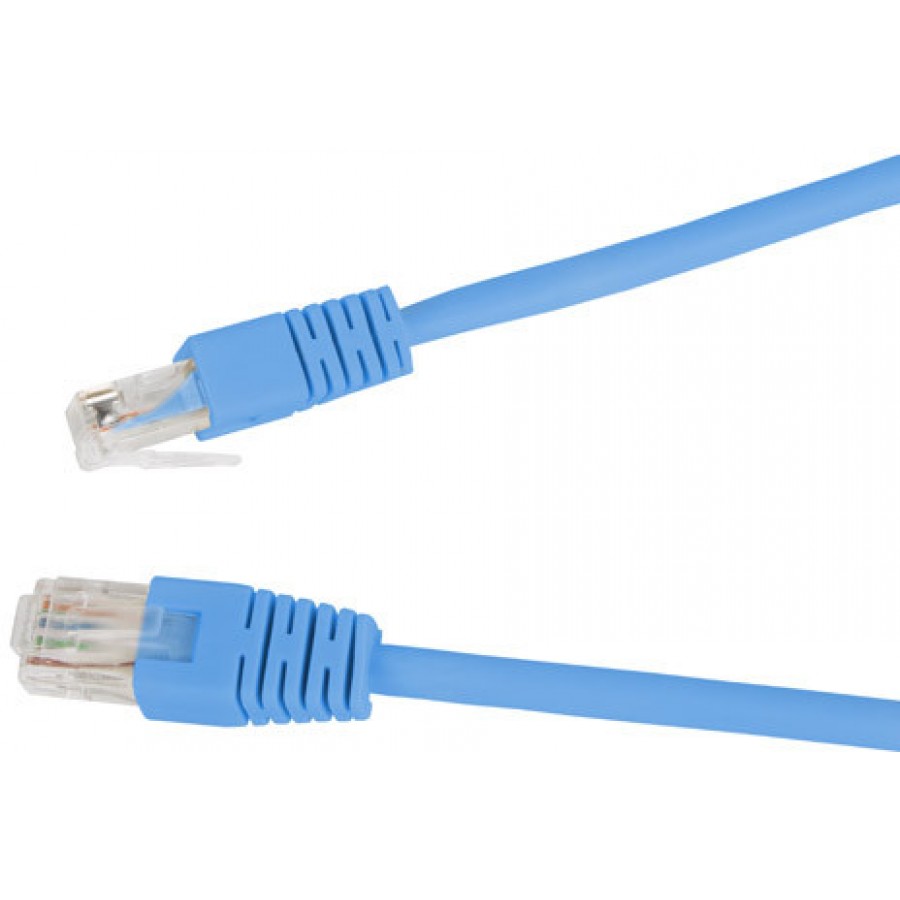 Patchcord Kat.6 0.25m Niebieski Gembird