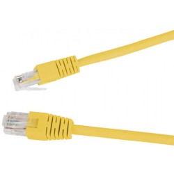 Patchcord Kat.6 UTP 0.25m Yellow Gembird