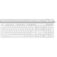 Klawiatura Natec Swordfish Slim Multimedialna White USB
