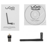 Karta Sieciowa USB Wifi Ugo Mini Antena 2dBi 150 Mbit