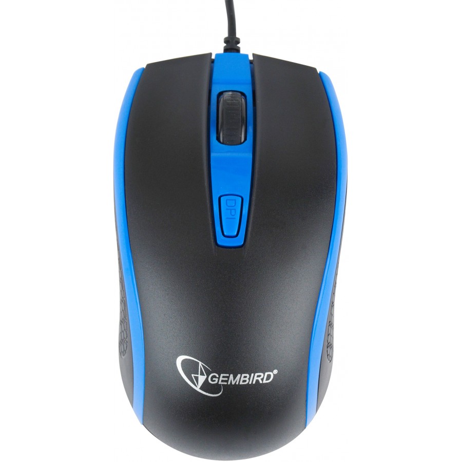 Mysz Gembird MUS-104-B Optyczna Blue USB