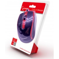 Mysz Gembird Mus-104-R Optyczna Red USB