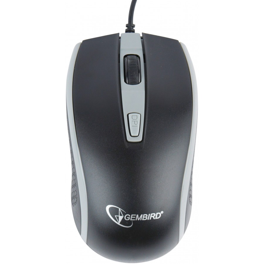 Mysz Gembird MUS-104-GR Optyczna Grey USB