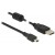 Kabel USB Micro Am-Bm 2.0 2m Czarny Delock