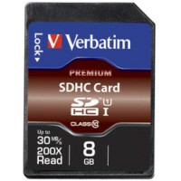 Karta Pamięci Verbatim SDHC 8GB Class 10