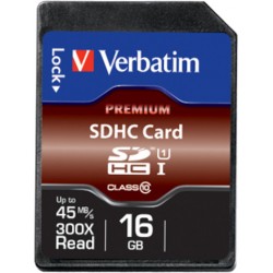 Karta Pamięci Verbatim SDHC 16GB Class 10