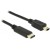 Kabel USB-C(M)->Mini-B(M) 2.0 2m Czarny Delock