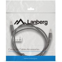 Kabel Stereo Minijack(M)->Minijack(M) 1.2m Lanberg Ca-Mjmj-10cc-0012-Bk