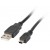 Kabel USB 2.0 Mini Am-Bm5p (CANON) Czarny 30cm Lanberg Ca-USBk-10CC-0003-Bk