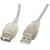 Przedłużacz USB 2.0 Am-Af Ferryt Transparentny 5m Lanberg CA-USBE-12CC-0050-TR