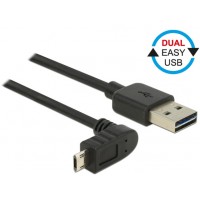 Kabel USB Micro Am-Mbm5p 2.0 0.5 M Easy-USB Kątowy Delock