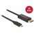 Kabel USB Type-C(M)->Displayport(M) 4k 60hz 1m Tryb Alternatywny DP Czarny Delock