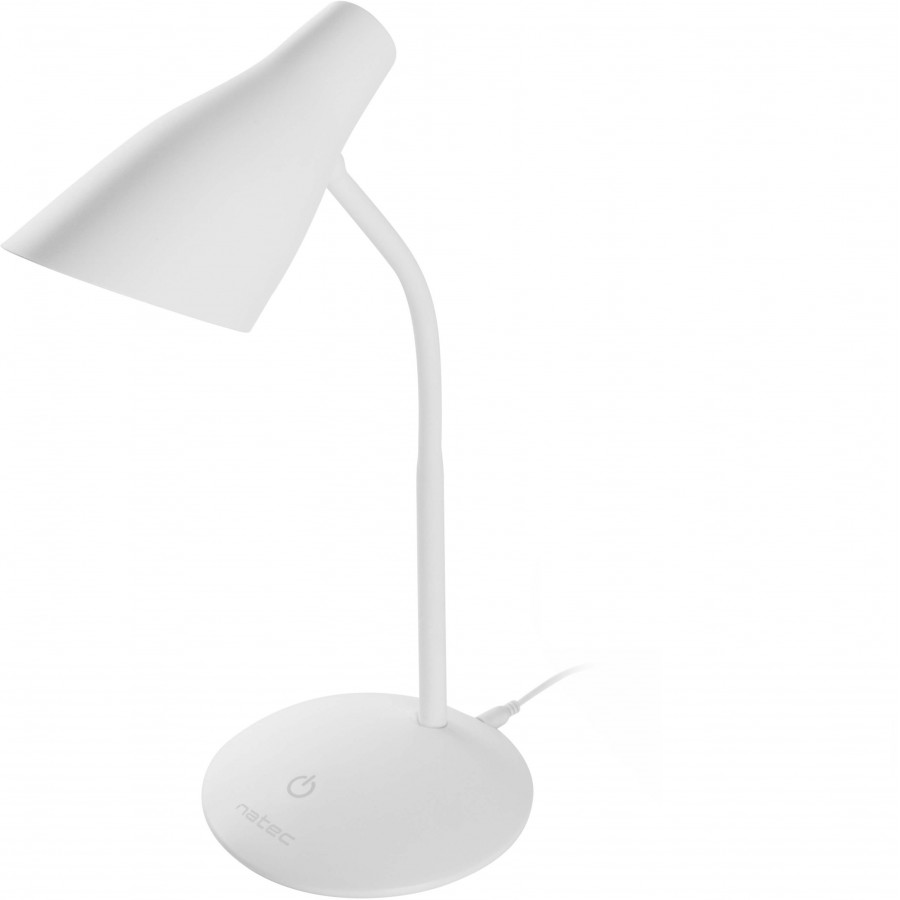 Lampka Biurkowa Natec Firefly Home 24led USB 5W 5V Biała