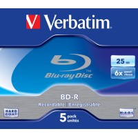 BD-R Verbatim 25GB X6 5 Jewel Case