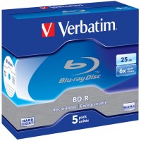 BD-R Verbatim 25GB X6 5 Jewel Case