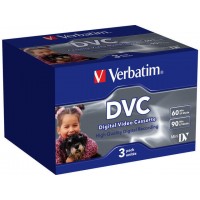 Kaseta Verbatim Mini DVC 60 Min 3 Pack